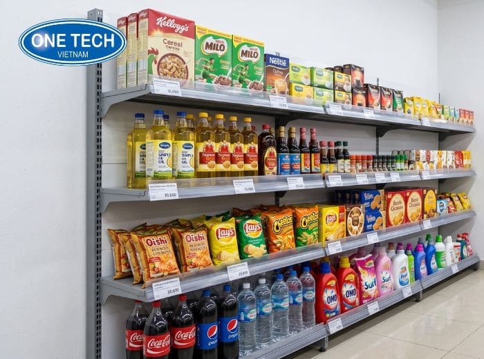 Kệ áp tường lưng tôn liền