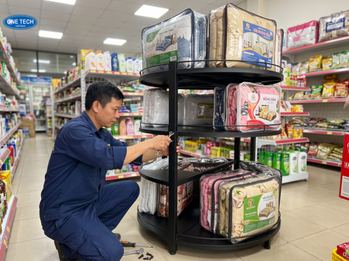 Quy trình mua kệ để chăn ga gối đệm Hải Phòng